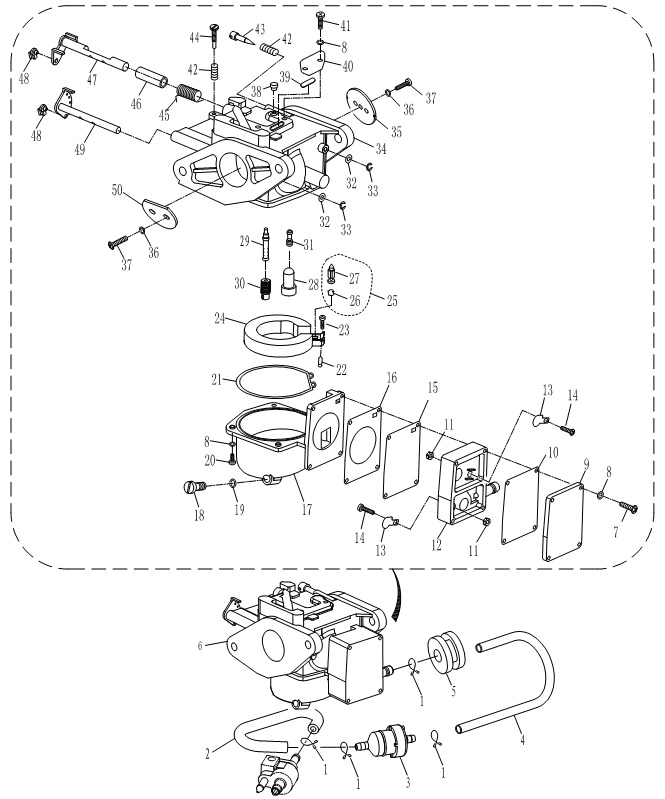 КАРБЮРАТОР/CARBURETOR