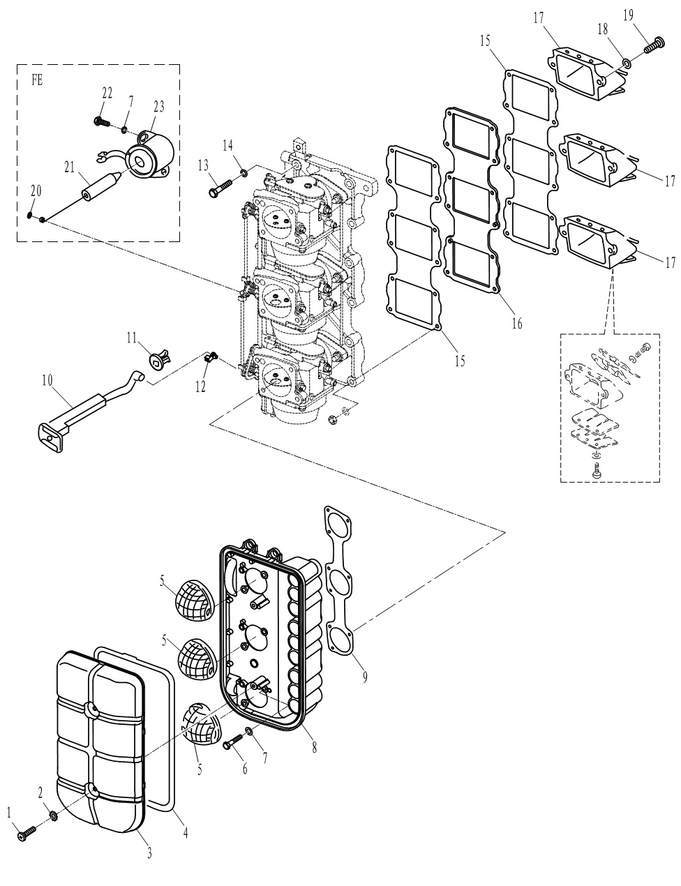 ВПУСКНАЯ СИСТЕМА/INTAKE SYSTEM